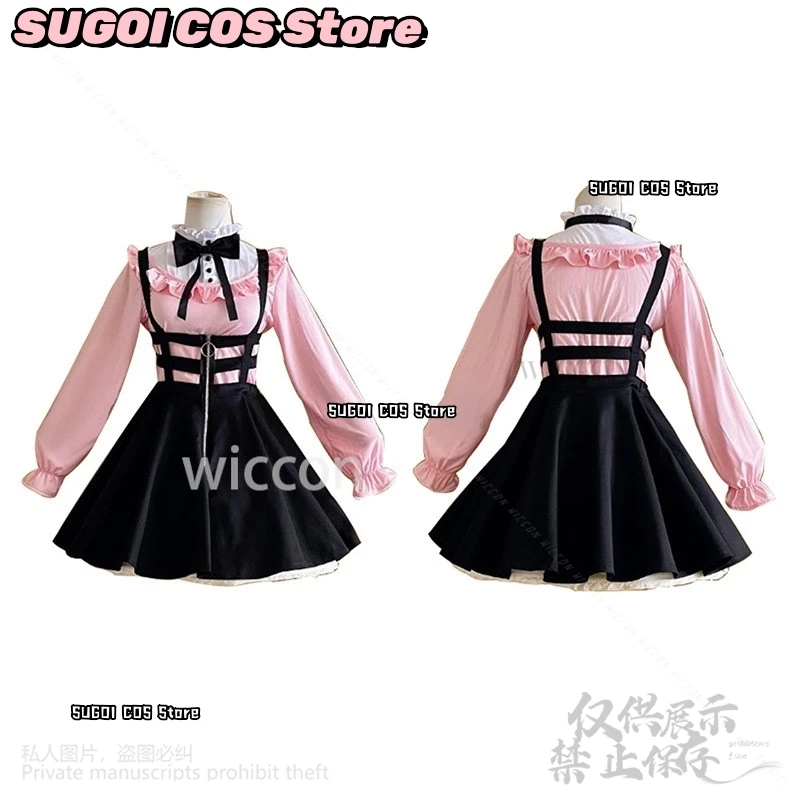 Mayuzumi Fuyuko تأثيري IDOLM @ STER ألوان لامعة أنيمي زي اليابانية الحلو جيراي كي الفتيات القوطية لوليتا JK قميص plaűеее