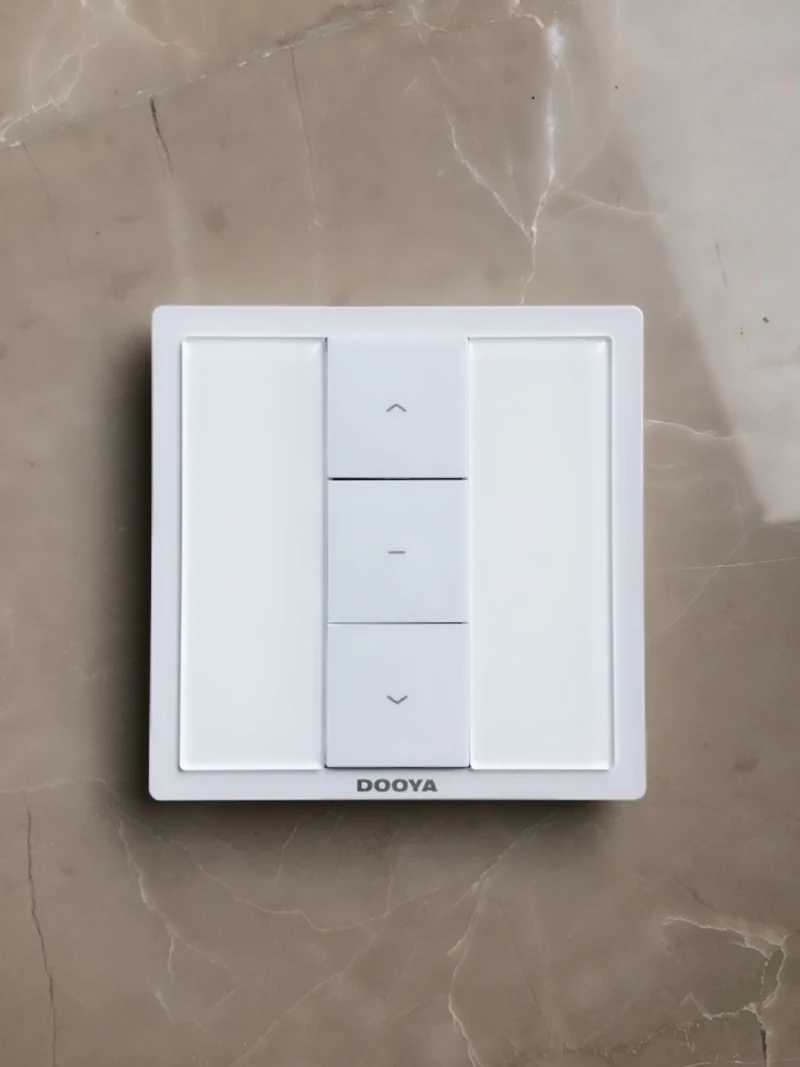 2024 Dooya DC1650 Single Channel Wall Switch, Double Channel Emitter DC1651, Wall Receiver, Remote Control For Electric Curtain