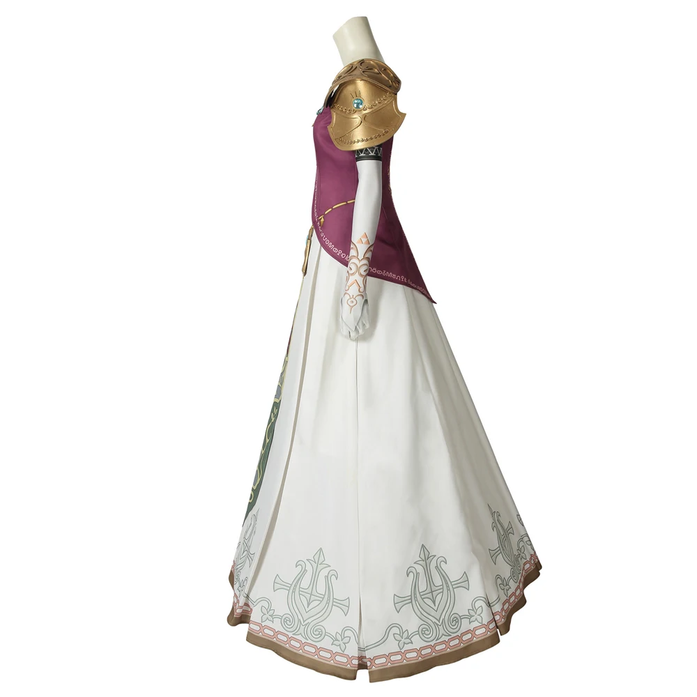 princess zelda fancy dress The Legend of Zelda Princess Zelda Cosplay Costume Dress Vest and  Underskirt with Complete Accessory