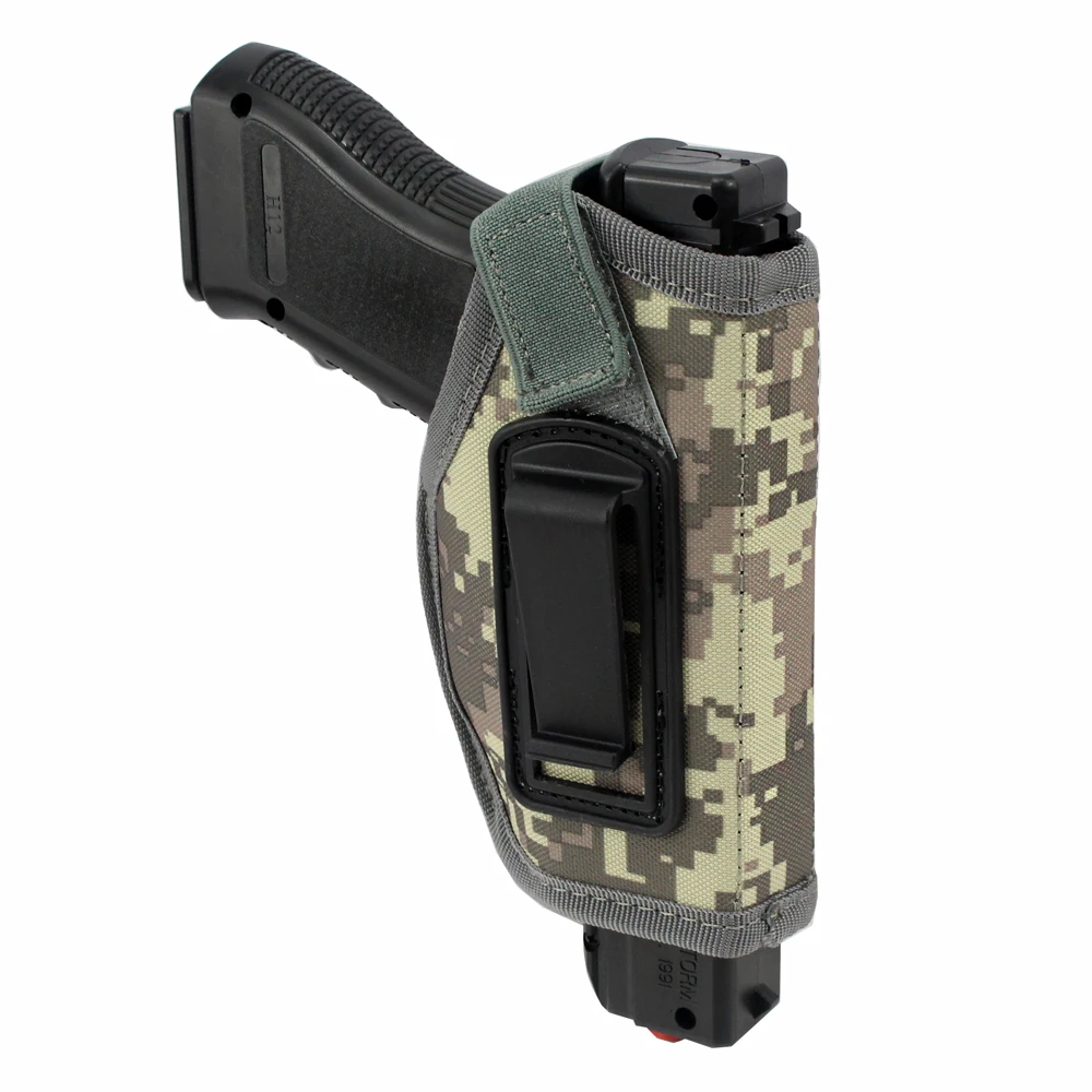 Tactical Pistol Holster Concealed Carry Belt Clip Airsoft Gun Holster for Taurus G2C/G3C/G3 Glock 17/19/20 Sig Sauer P226 1911