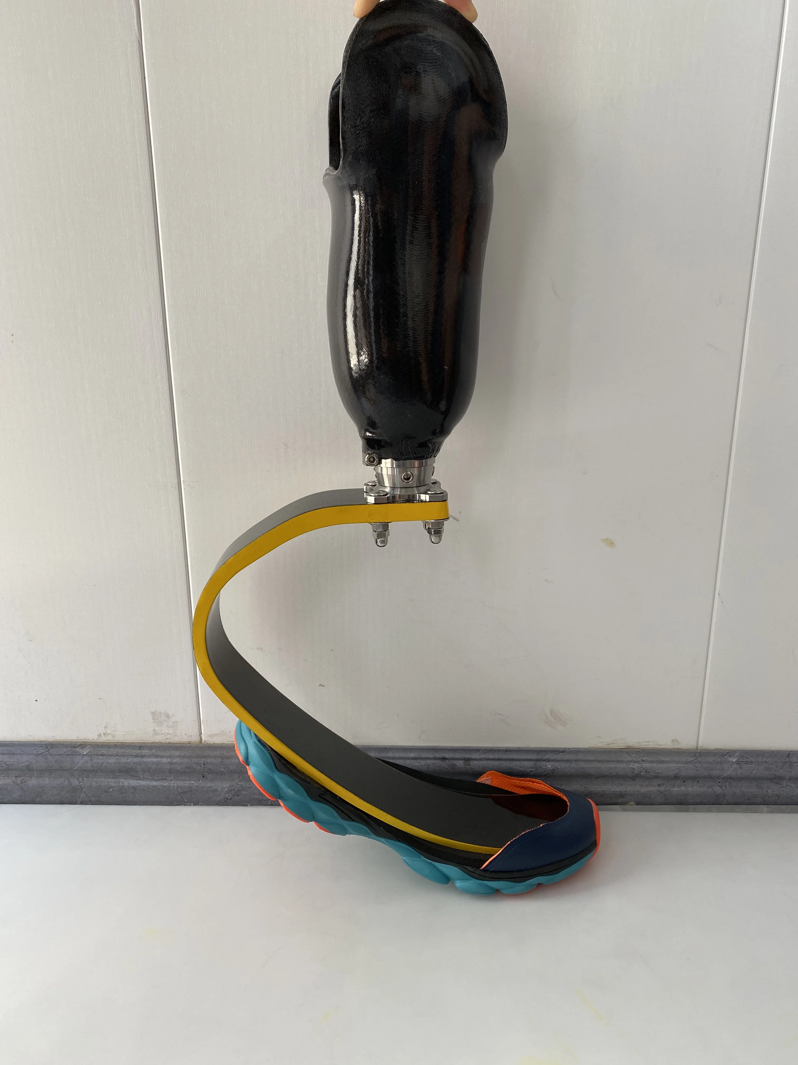WDF Carbon Fiber Running Prosthetic Foot - Sports Artificial Limb for Athletes