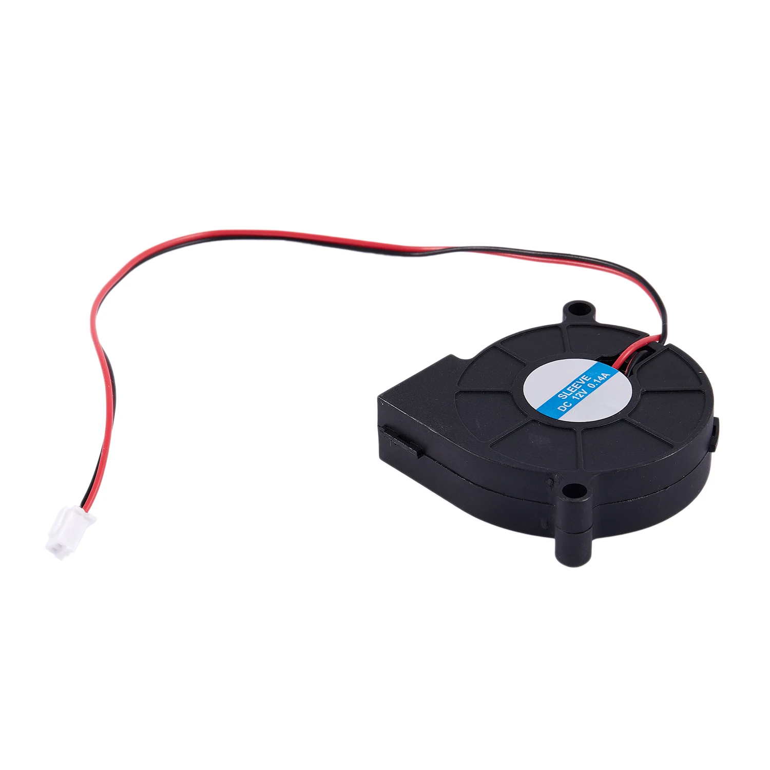 Black Brushless DC Cooling Blower Fan 5015S 12V 0.14A 50mm x 15mmN02R