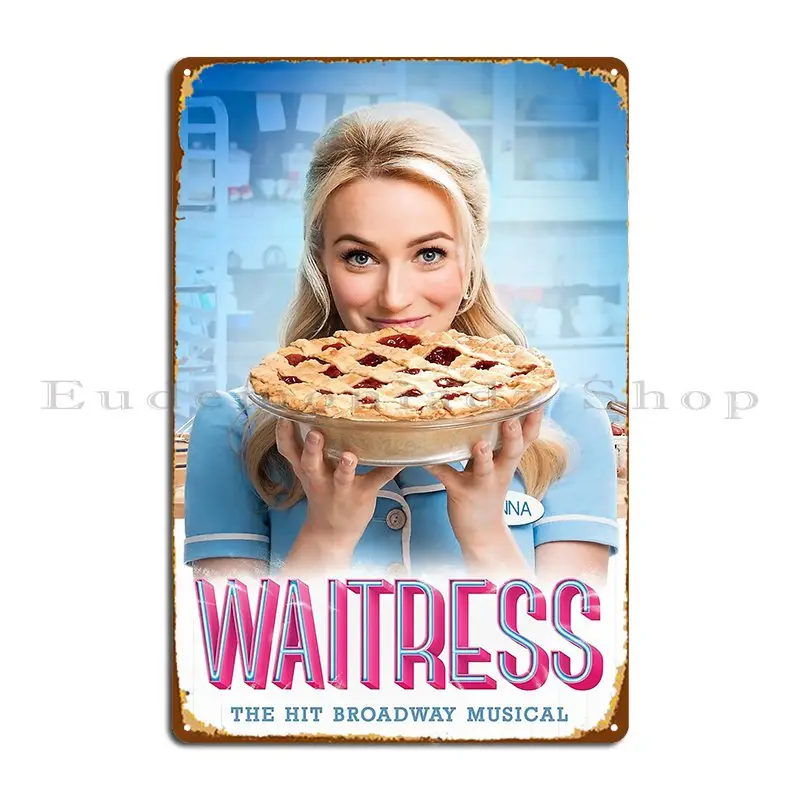 Betsy Wolfe Waitress Metal Sign Wall Decor Rusty Custom Wall Mural Wall Decor Tin Sign Poster