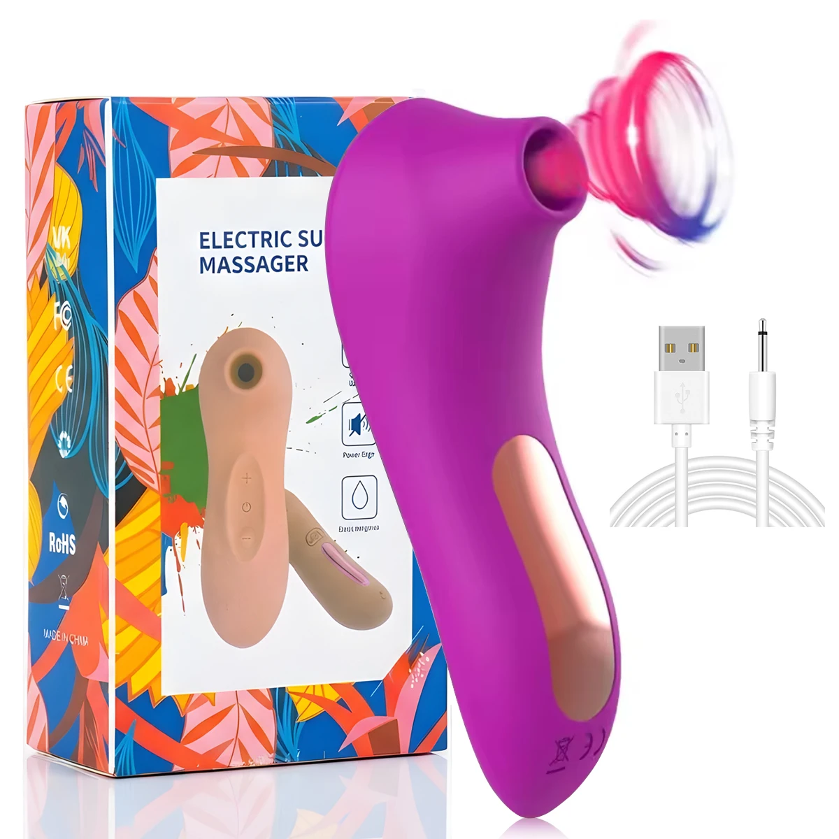 Powerful Clit Sucking Vibrator for Women Nipple Clitoris Sucker Stimulator Female Massager Vibrating Sex Toys Goods for Adult
