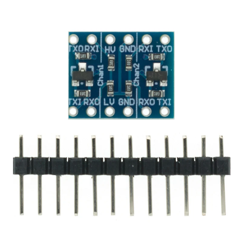 2PCS/10PCS 2 Channel/4 channel IIC I2C Logic Level Converter Bi-Directional Module 5V to 3.3V Breadboard
