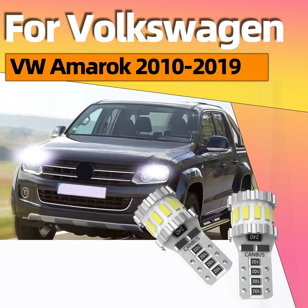 

2Pcs LED Parking Lights For VW Amarok 2010 2011 2012 2013 2014 2015 2016 2017 2018 2019 LED Clearance Lamps 12V Accessories