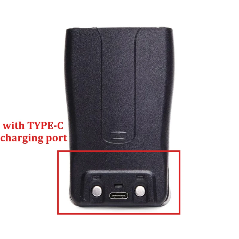 Akku für Baofeng 888S BF-666S BF-777S BF-88E für Baofeng 777s Walkie Talkie Akku mit TYPE-C-Ladeanschluss 3,7 V 1500 mAh