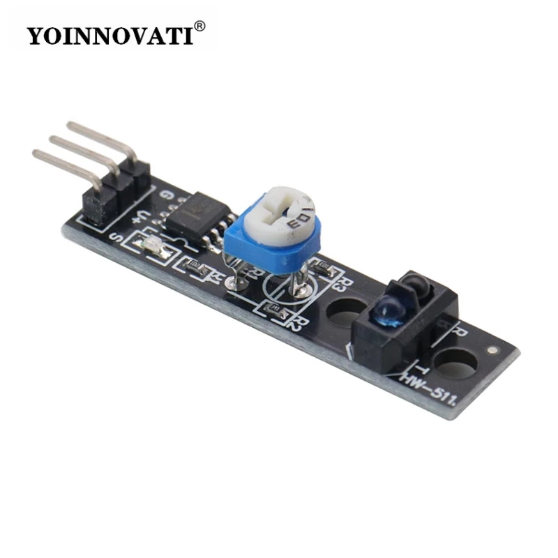 1/5/10pcs KY-033 High Sensitivity Track Sensor Module for Arduino Smart Car Robot | TCRT5000 Infrared Line Follower Module