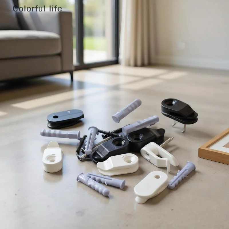 Rust-Resistant Screw-In Clips for Outdoor String Lights; Also Suitable for Plant Baskets; Pack of 20