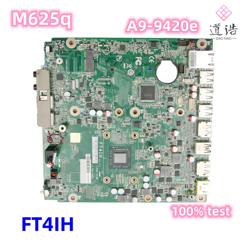 

FT4IH For Lenovo Thinkcentre M625q Mini Motherboard 01LM381 01LM991 A9-9420e CPU Mainboard 100% Tested Fully Work