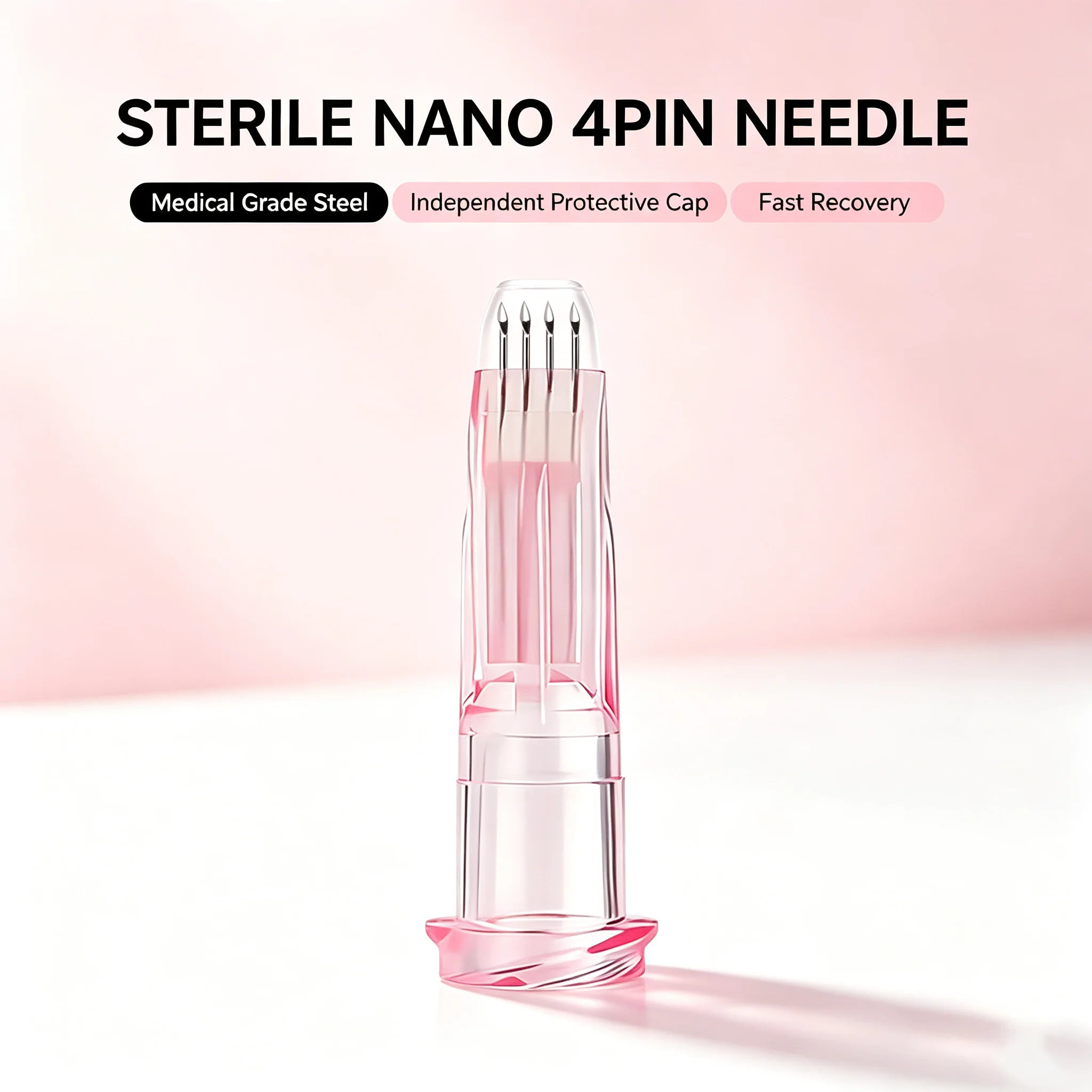 4-Pin PP Nano Soft Connector for Luer Syringe