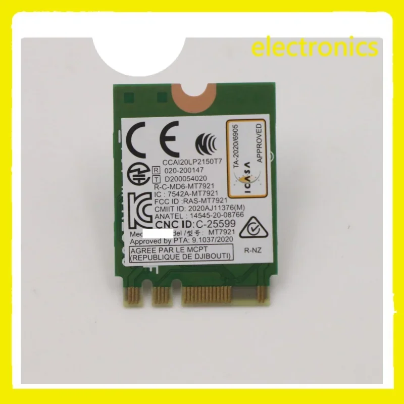 MT7921 for Lenovo WiFi6 Wireless Card 5.2 Bluetooth 5W10V25823 Lenovo notebook card