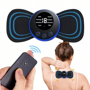 LCD -Anzeige EMS Neck Massage Elektrische Massage 8 zervikale Massage Impulsimpuls Portat Schmerzlinderung 10 Hauptverkaufssalbe für Dolores Muscle - №6