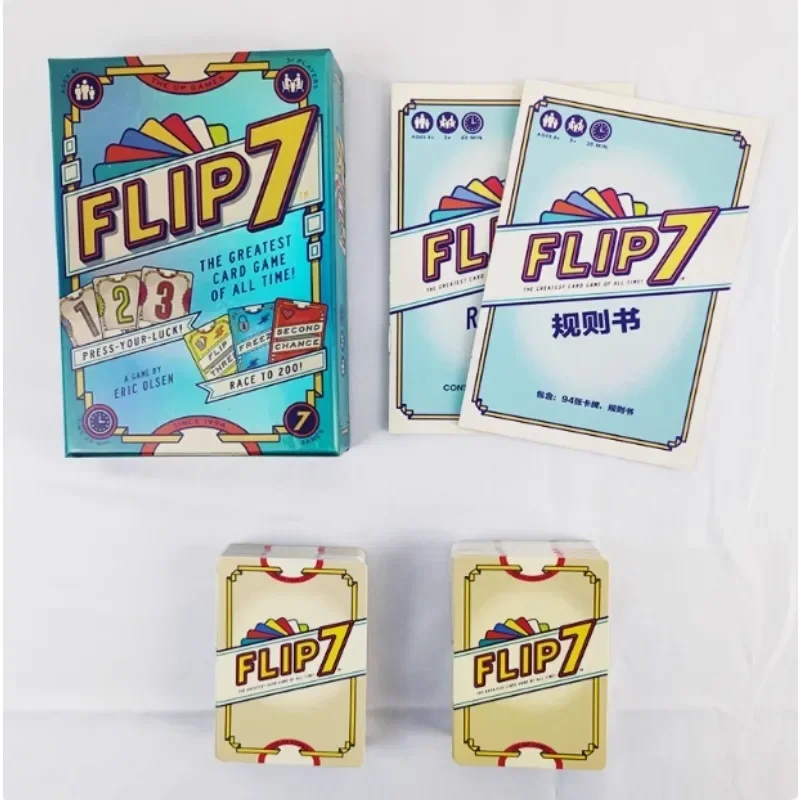 

Board Game FLIP 7 Excitement: A Must-Have Family and Friends Card Game for Memorable Game Nights and Gathering Fun