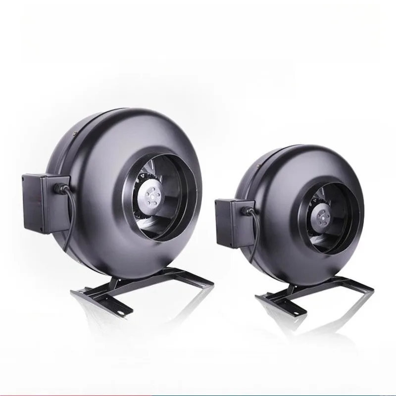 

220V Circular Pipeline Turbocharged Exhaust Fan, Powerful Silent Exhaust Fan, High Suction Centrifugal Outer Rotor Coaxial Fan