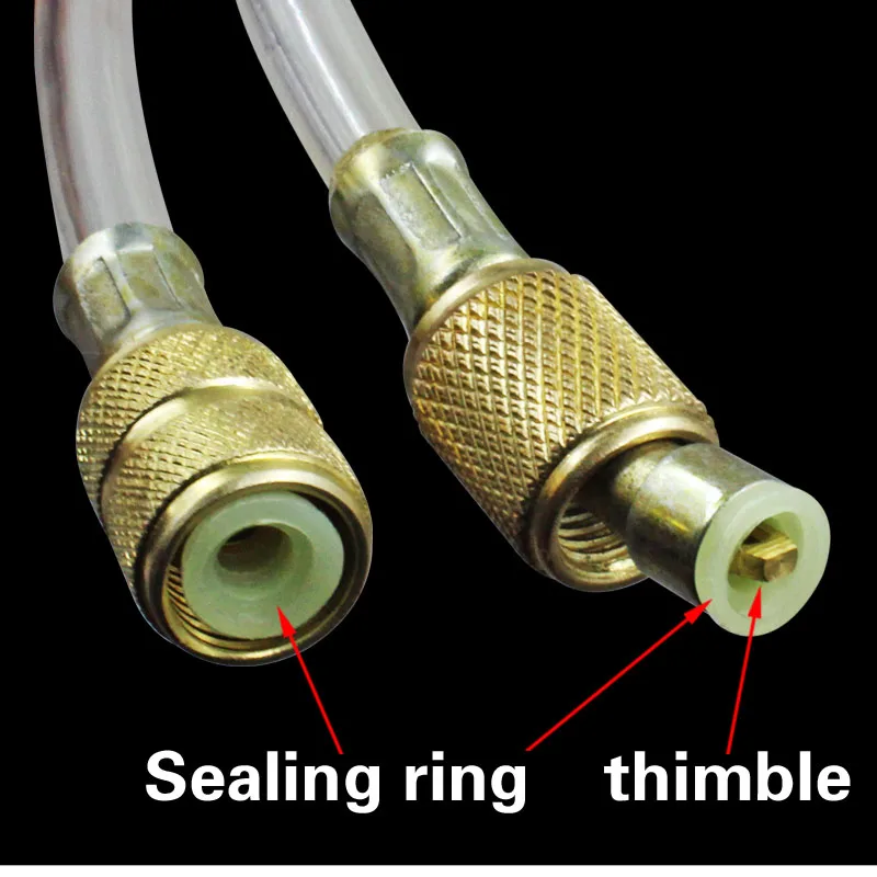 Air Conditioning Fluoride Hose Add Fluoride Tube Transparent Tool Parts Air Conditioning Fluorine Refrigerant view 6