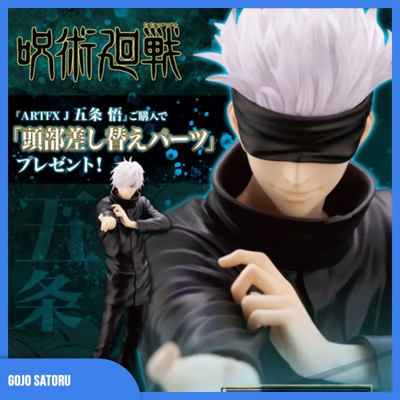 

[In Stock] Original Jujutsu Kaisen Gojo Satoru Anime Artfx J Series Action Figurine Statue Model Collectile Toys Gifts