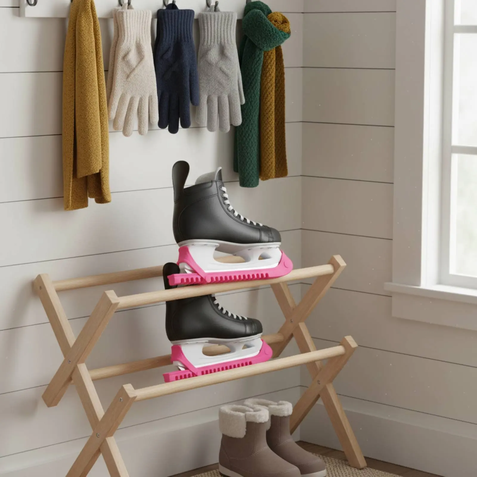 

Защитные накладки на лезвия Ice Blade Runner: противоскользящие, регулируемые, с защитой от ржавчины, легко устанавливаются