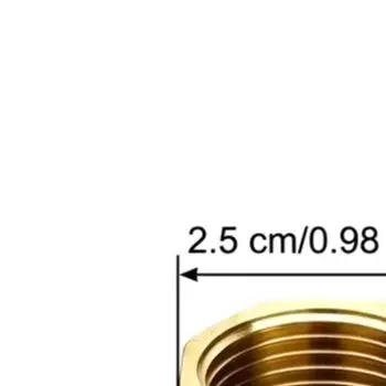 Brass One Way Valve 3/4 Inch for Integration into Water Pump Assemblies Irrigation Valves and Expansion Tank Lines