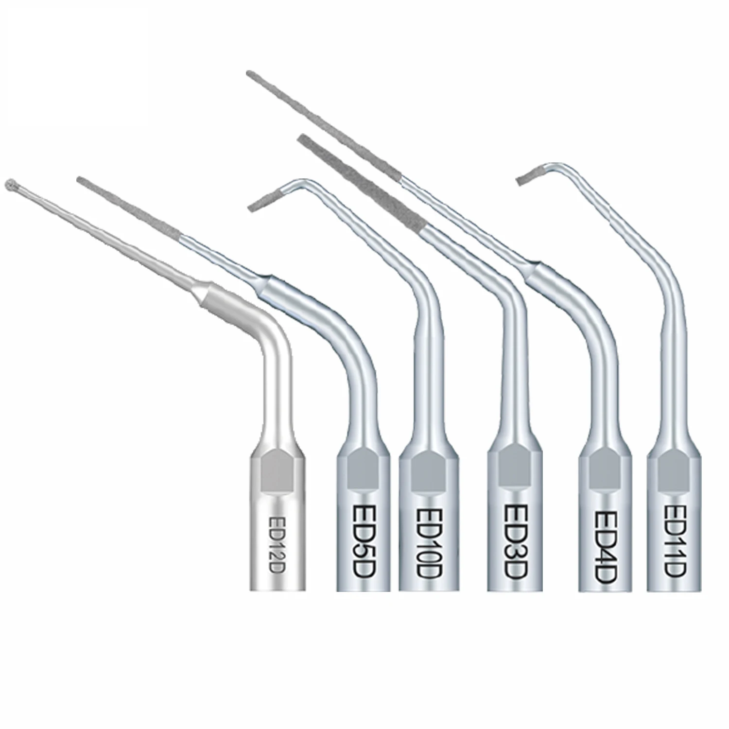 

1pc Dental Ultrasonic Scaler implant TipS ED3D ED4D ED5D ED10D ED11D ED12D for REFINE EMS MECTRON WOODPECKER Scaler Handpiece