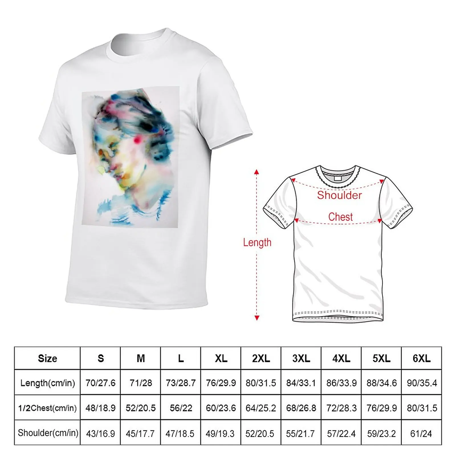 VIRGINIA WOOLF -watercolor portrait T-Shirt cute tops sublime t shirt t shirts for men graphic