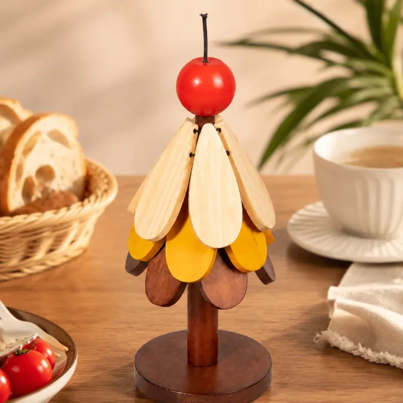 Tree-Shaped Heat Resistant Trivet, Non-Scald Table Pot Pad, Creative Home Decor & Holiday Gift