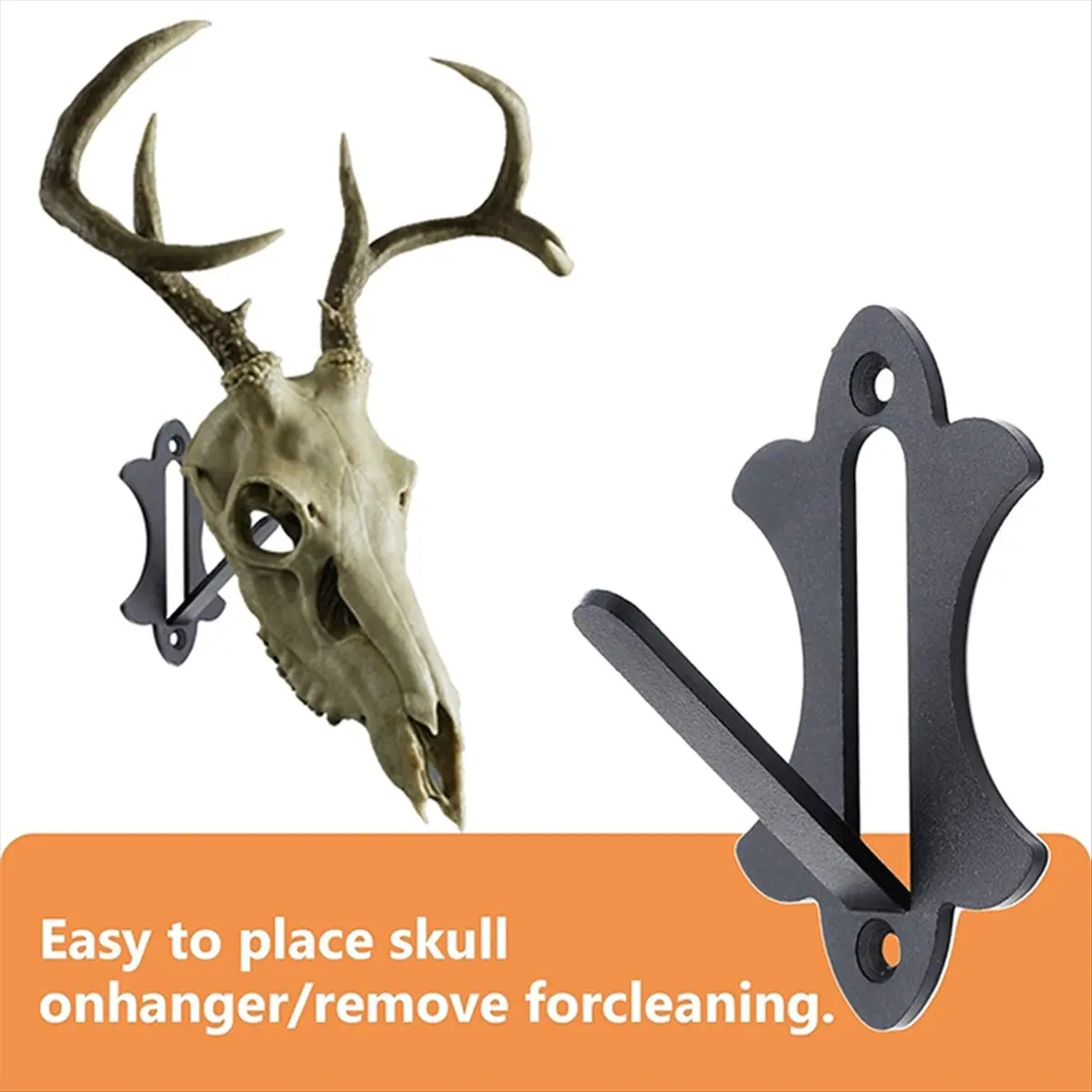 Mount Skull Hanger European Mount Bone Bracket Trophy Mounts for Hanging Deer, Aoudad, Bear, , Pronghorn,
