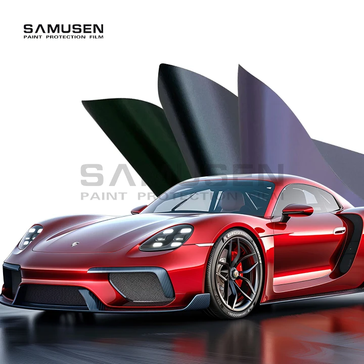 Many Years Warranty High Strength 7.5Mil Thickness Car Full Body PPF Paint Protection Film Wrapping TPU Car Film Decoration