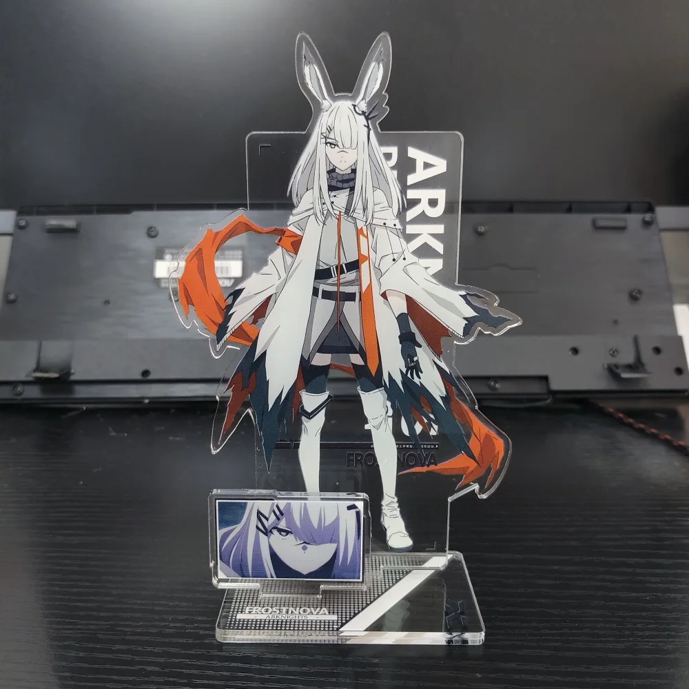 Hot Game Arknights Anime Figures Amiya Texas Frostnova Cosplay Acrylic Stands Model Toy Exquisite Desk Decor Christmas Gift