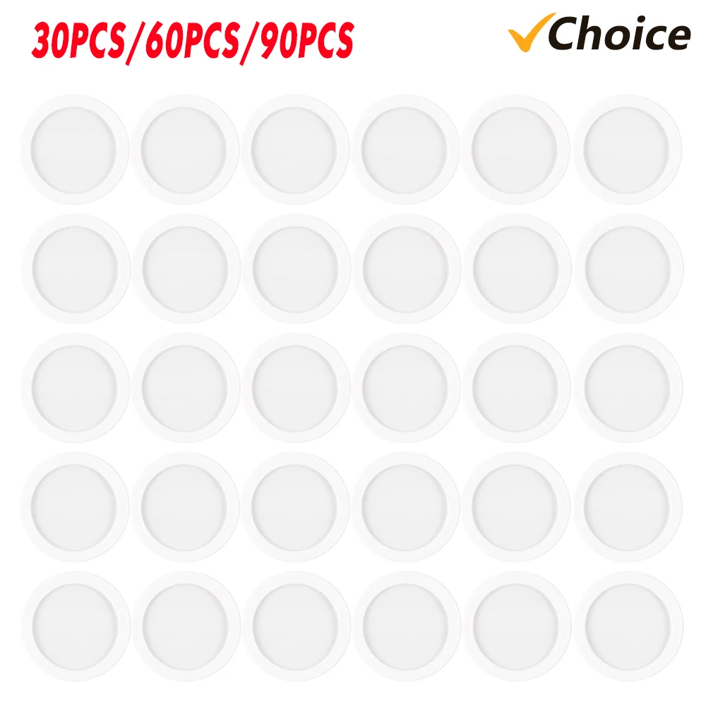 30PCS/60PCS/90PCS Kazoo Diaphragms Flute Diaphragms Kazoo Membrane Plastic Musical Instruments Accessories