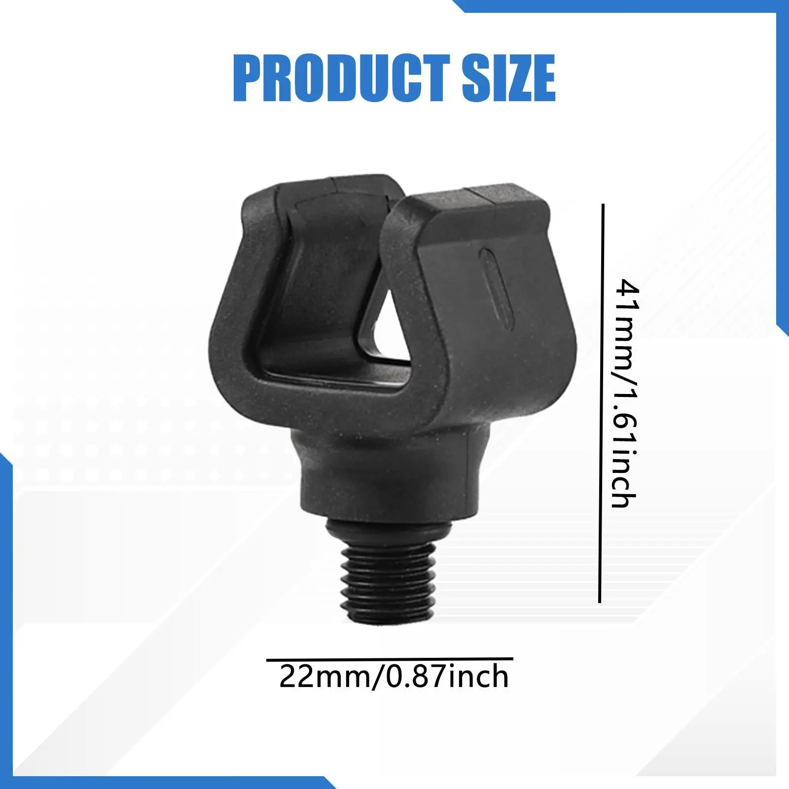 الصيد رود بقية رئيس الموضوع M3/8 عدم الانزلاق الكارب الصيد رود بقية قبضة ل