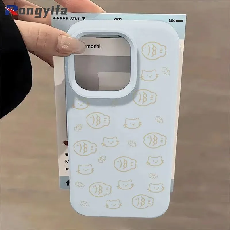 Cartoon Cat Phone Case For Infinix Hot 60 60i 50 50i 40 40i Pro Plus Smart 10 9 8 HD Pro Plus 7 Itel P40 Shockproof Back Cover - view 2