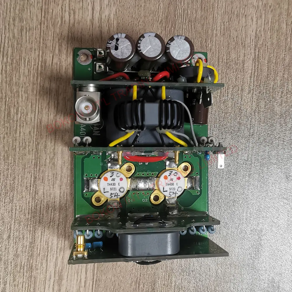 1PCBA TH430x2szt 30MHz 50V 250W PEP Z WZMACNIENIEM 14,5dB HF SSB ZASTOSOWANIA RF TRANZYSTORY MIKROFALOWE SD1728 TH430 SD2933