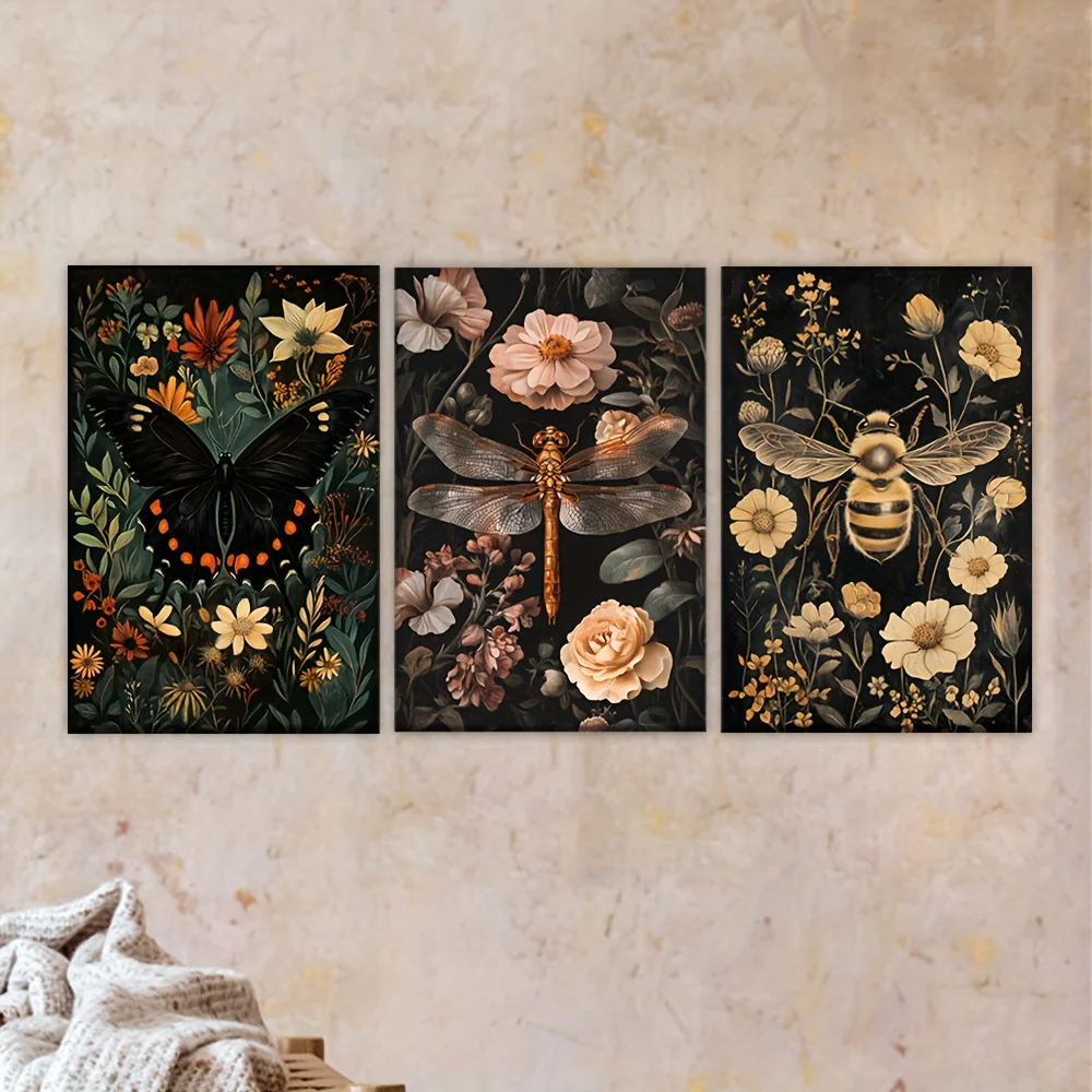 [Jit]3Pcs, Canvas P… - image