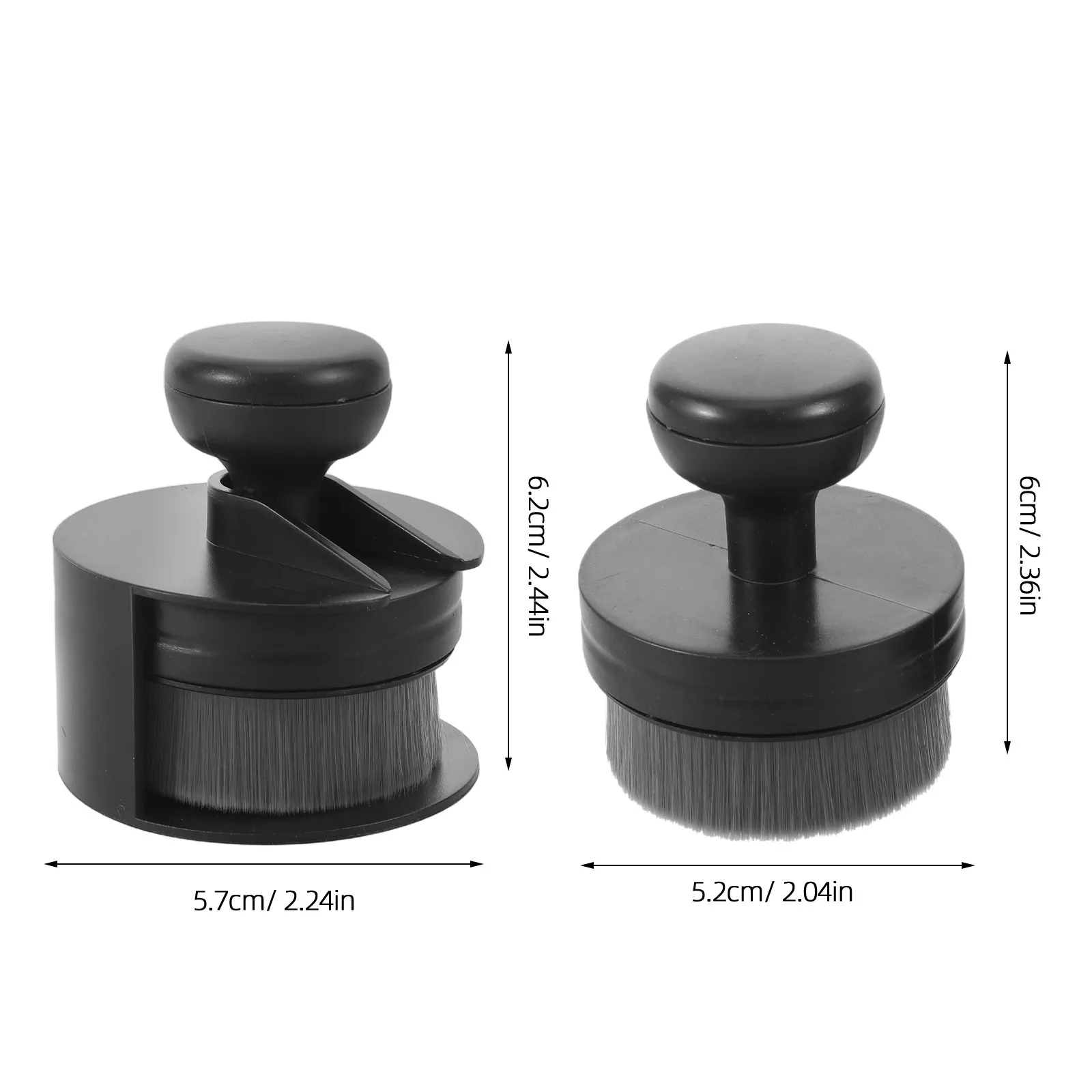 Record Player Dust Brush Black Handle Hair Anti Static Effective Vinyl Turntable Cleaning Brush Audio Maintenance