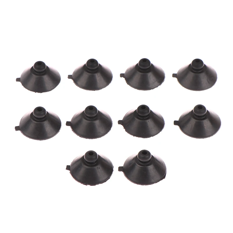 10Pcs/lot Black Aquarium Suction Cup Filter Air Pump Water Holder Sucker for Fish Tank Cups Glass Surface