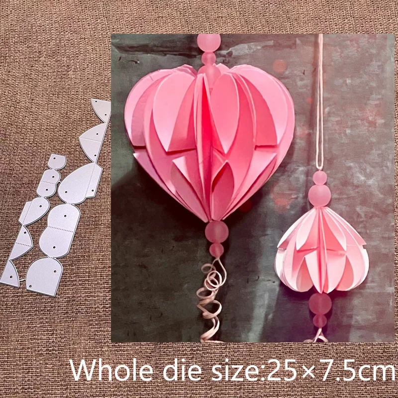 

Новый дизайн, металлическая трафаретная форма для вырезания, вырубные ножи, вырезки в форме складного цветка и сердца для скрапбукинга, тиснение для альбомов, бумажных открыток и поделок