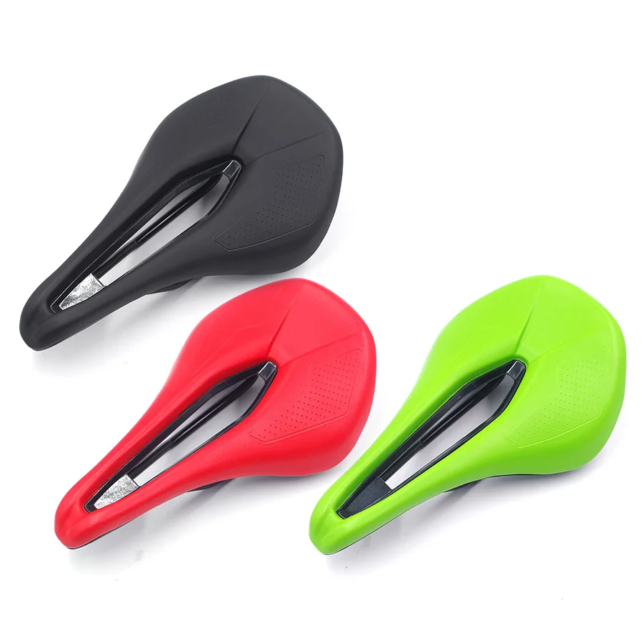 

Power Comp Bicycle Saddle for Mens Womens Comfort Road Cycling Saddle Mtb Mountain Bike Seat 143mm Black Red Green Accesorios