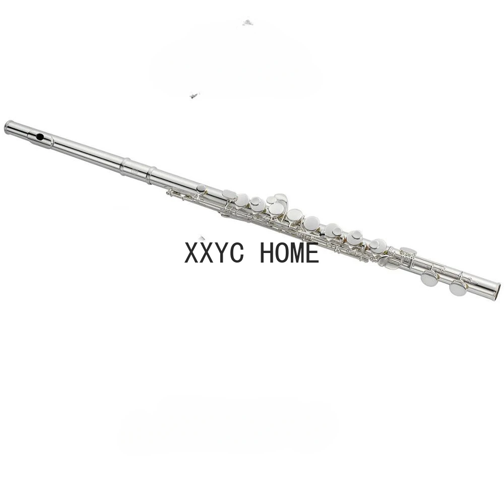 

Brand New Jupiter Alto Flute JAF-1100E 16 Closed Hole G Tune Straight Silver Sliver Plated Professional Musical instrument