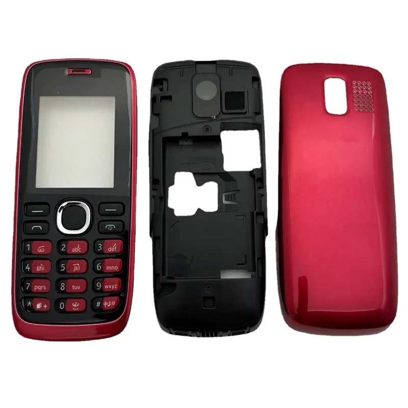 For Nokia 112 N112 1120 Full Complete Mobile Phone Housing Case Battery Cover Frame With English Keyboard