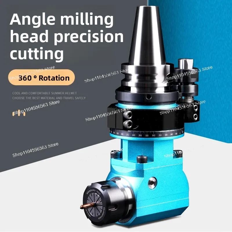 Cabezal de ángulo de BT40-90 grados, mango de fresado lateral BT50-AGER25 32 40 cabezal de fresado en ángulo recto 5000 ~ 6000 voluciones por minuto