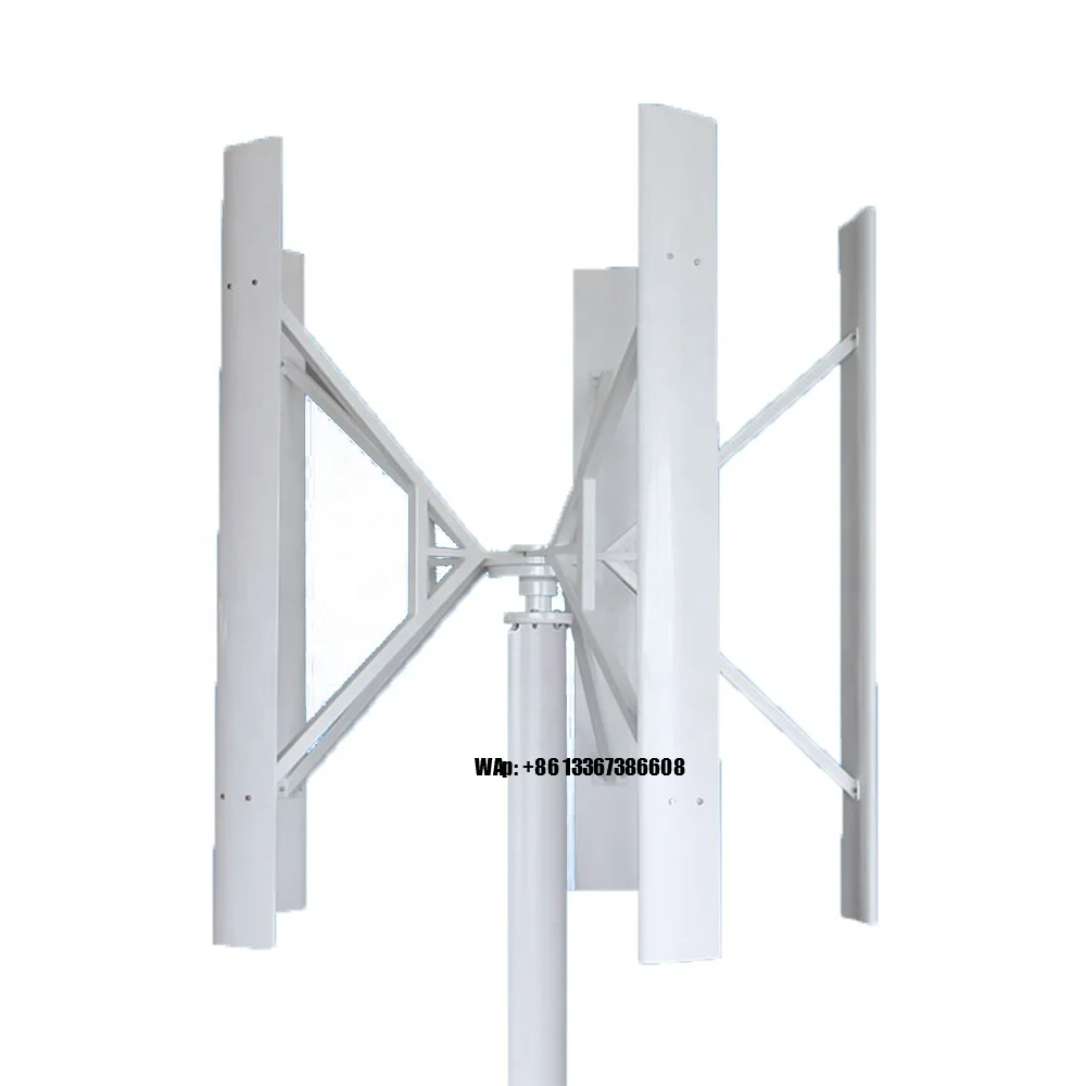 

Vertical Axis Wind Turbine Kit - 500W Home Wind Power Generator with Controller