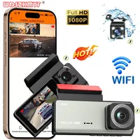 WIFI Dash Cam for Car 2/3 Channel Front Rear Camera 1080P Video Recorder Dashcam Black Box Car DVR OptionalRear View Camera