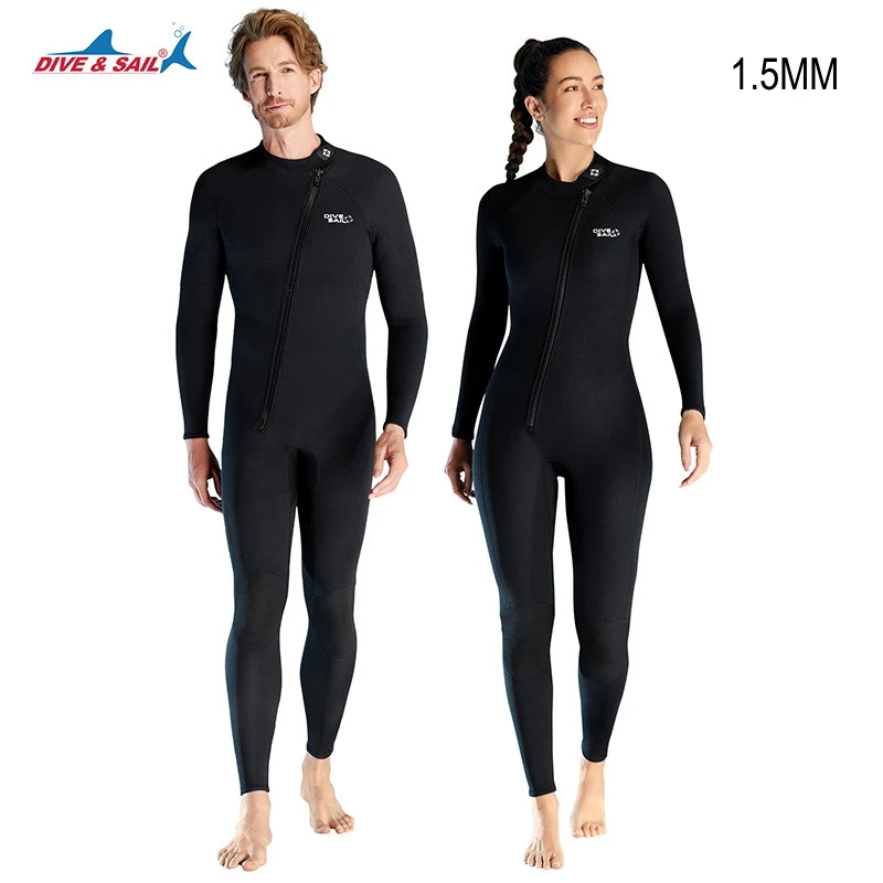 

1.5MM Neoprene Water Sports Snorkeling Kayaking Spearfishing Swim Diving Suit Scuba Full Body Drifting Beach Surfing WetSuit