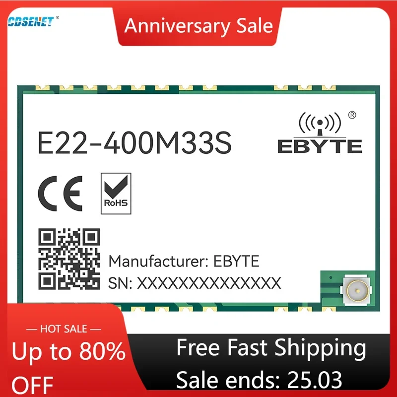 SX1268 433Mhz Lora …
