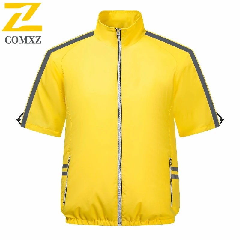 

Men Fan Jacket New Refrigeration Air Conditioning Clothing Fishing High Temperature Work Cooling Heatstroke Prevention Fan Suit