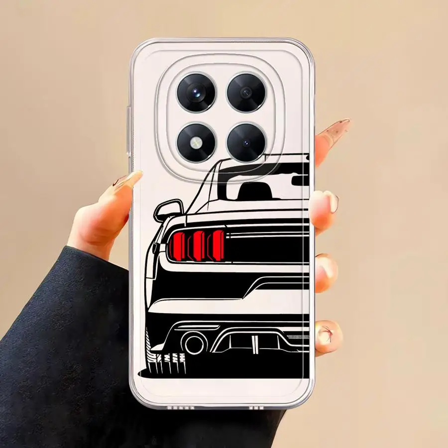 حافظة شفافة فاخرة للسيارة لهاتف Xiaomi Poco X4 M3 X3 Pro X3 NFC X4 GT X5 #5