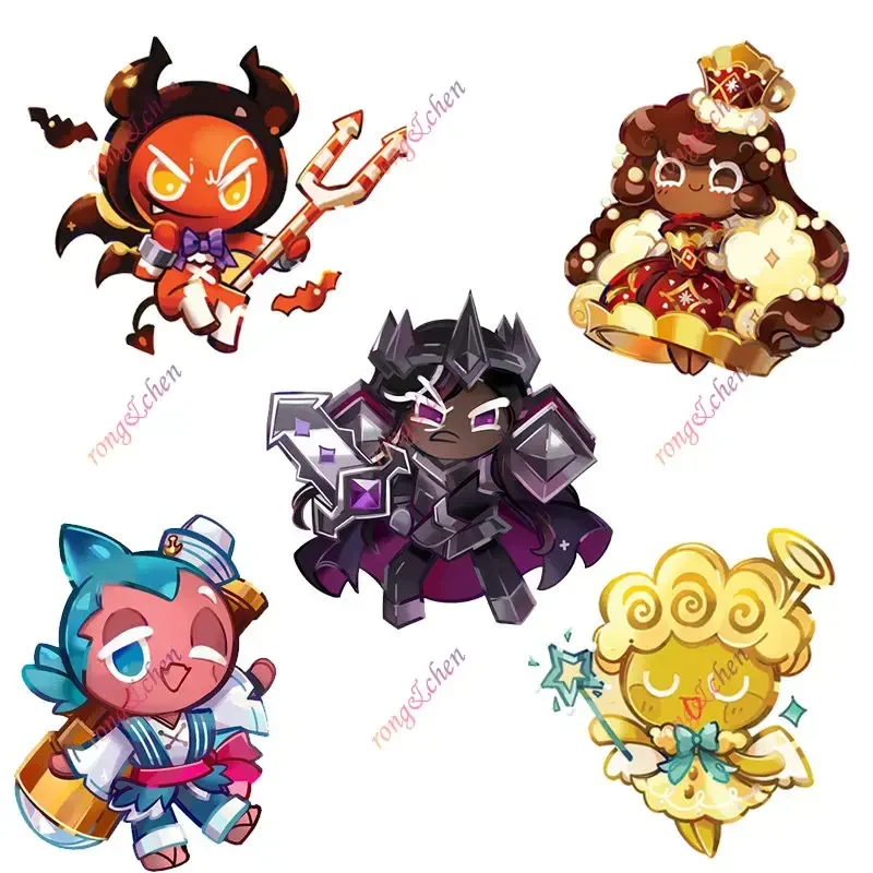

Funny Girl Car Sticker Cookie Run Kingdom Car Motorcycle Racing Helmet Laptop Trunk Body Car Window Surfboard PVC Vinyl Decals