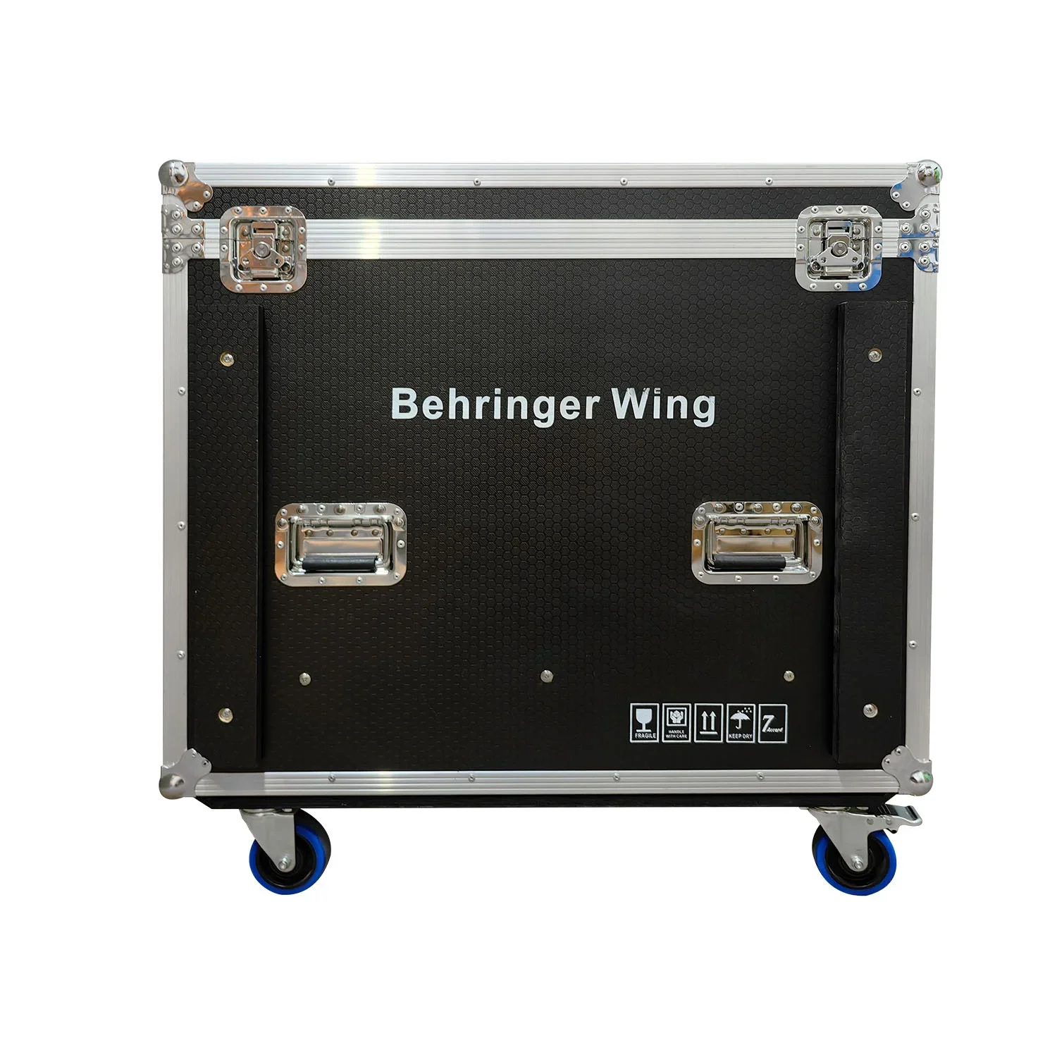 Customized Behringer Wing Flight Case Normal Version With Wheels Pa System Music Equipment Three-Open Flight Case Outdoor