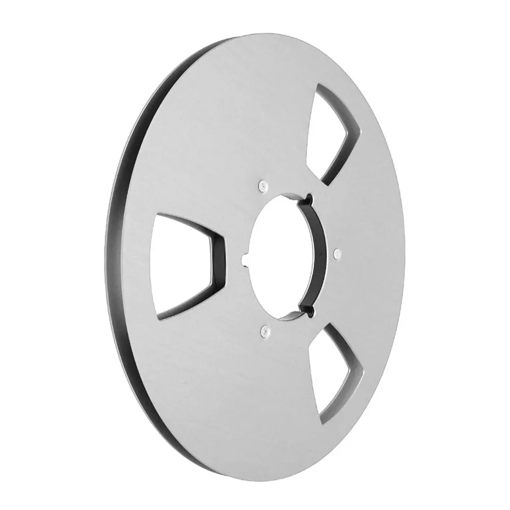 1/4 10.5 Inch Empty Tape Reel Aluminum Alloy for Reel To Reel Tape Recorder Replacement Opening Machine Part